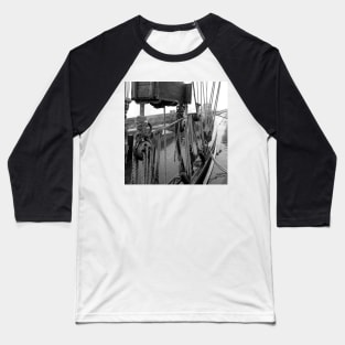 Tall Ship Details Baseball T-Shirt